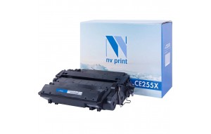 Картридж NV-Print HP CE255X для HP LJ P3015 чёрный