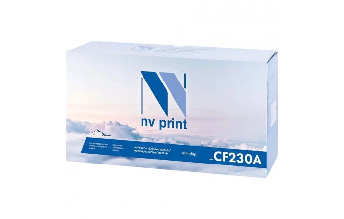 Картридж NV-Print CF230A  для HP LaserJet Pro M227fdn/ M227fdw/ M227sdn/ M203dn/ M203dw (с чипом)