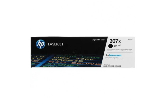 Картридж лазерный HP 207X для HP M255/MFP M282/M283 3,15К (О) черный W2210X