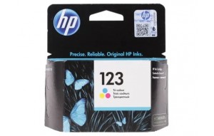 Картридж HP 123, многоцветный / F6V16AE