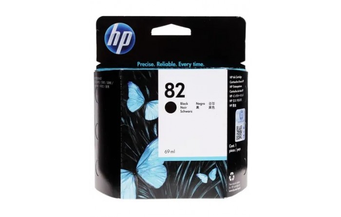 Картридж 82 для HP DJ 510, 69мл (O) CH565A, BK