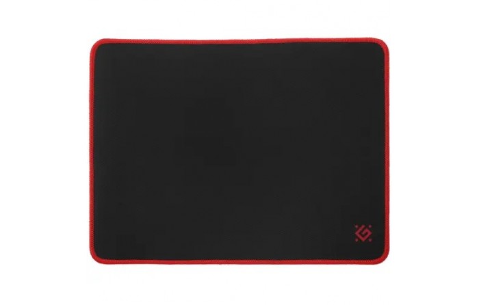 Коврик для мыши Defender 50560 (M) черный/красный, ткань, 360х270х3мм