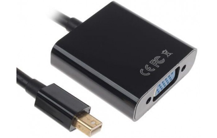 Переходник FinePower mini DisplayPort - VGA, вилка - розетка, 1920x1080, 60 Гц