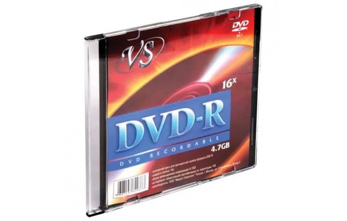 Диск DVD+R VS 4.7GB 16x