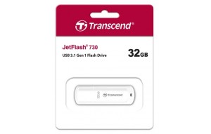 Накопитель USB Transcend 32GB JetFlash 730 (white) USB3.1