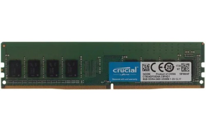 Модуль памяти Crucial CT8G4DFS824A DDR4 - 8ГБ 2400, DIMM, Ret