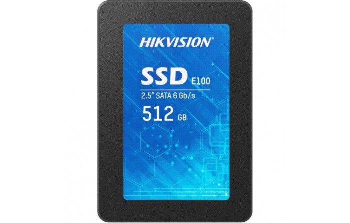 SSD накопитель Hikvision HS-SSD-E100/512G Hiksemi 512ГБ, 2.5", SATA III, SATA
