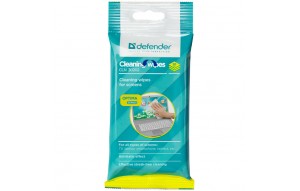 Салфетки DEFENDER влажные в пластиковой мягкой упаковке Универсальные (20шт,к12) (CLN 30200)