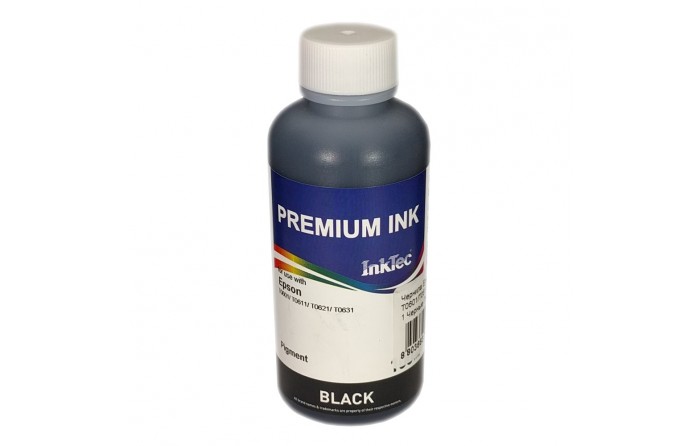 Чернила InkTec Epson E0007-100MB (100мл., Black) Pigment