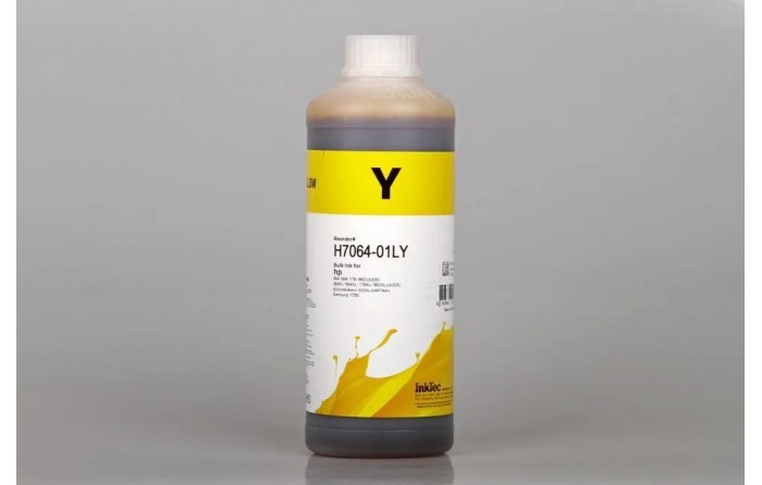 Чернила InkTec HP H7064-01LY CB320(178), CB325(178XL), CH636AN(№920) (1000мл., Yellow)