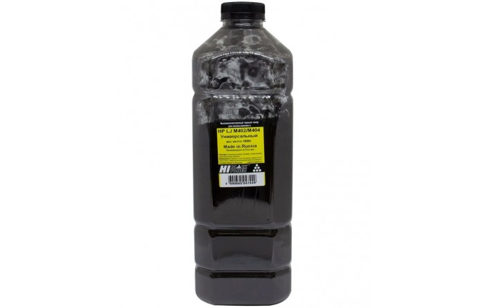 Тонер Hi-Black (Made in Russia) Универсальный для HP LJ M402/M404, Bk, 1 кг, канистра