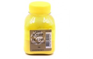 Тонер БУЛАТ s-Line TK-5240 Yellow для Kyocera ECOSYS P5026/M5526 банка 50г
