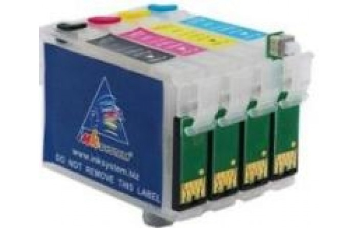 Перезаправляемые картриджи (ПЗК) для Epson Stylus TX209, TX419, TX550W (T0731, T0732, T0733, T0734),