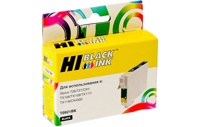 Картридж Epson T09214A10 Hi-Black Черный Stylus C91/CX4300 (HB-T0921)
