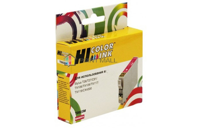 Картридж Epson T09234A10 Hi-Black Пурпурный Stylus C91/CX4300 (HB-T0923)
