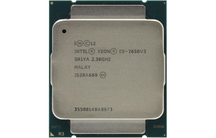 Процессор Intel E5-2650V3 для сервера - LGA2011-3, 10 ядер, 20 потоков, Базовая частота 2.3ГГц, 25МБ