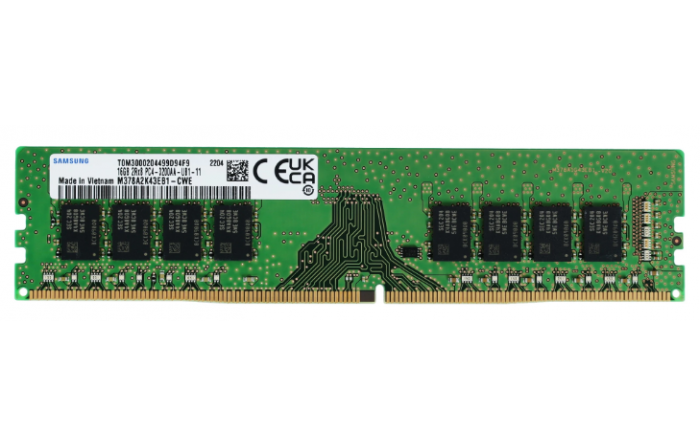 Модуль памяти Samsung [M378A2K43EB1-CWE] DDR4 - 1x 16ГБ 3200МГц, DIMM, OEM
