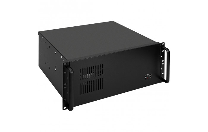 Корпус cерверный ExeGate 4U300-08, EX281235RUS ATX, 4U, черный
