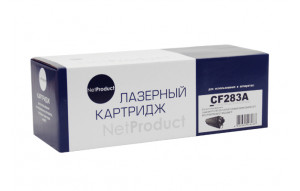 Картридж NetProduct CF283A для HP LJ Pro M125/ M126/ M127/ M201/ M225MFP, 1,5K Картридж NetProduct CF283A для HP LJ Pro M125/ M126/ M127/ M201/ M225MFP, 1,5K