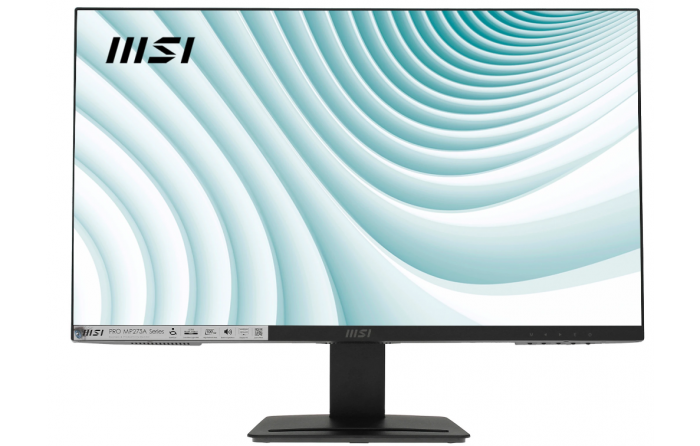 Монитор 27" MSI PRO MP273A черный, 1920x1080 (FullHD)@100 Гц, IPS, LED, 1000:1, 300 Кд/м², 178°/178°