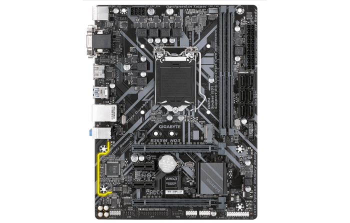 Материнская плата GIGABYTE B365M HD3, LGA 1151v2, B365, mATX, Ret