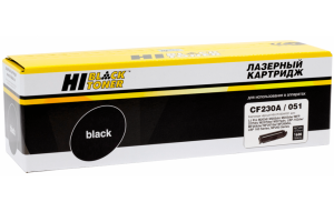 Тонер-картридж Hi-Black (HB-CF230A/051) для HP LJ Pro M203/MFP M227/LBP162dw/MF 264dw/267dw, 1,6K Тонер-картридж Hi-Black (HB-CF230A/051) для HP LJ Pro M203/MFP M227/LBP162dw/MF 264dw/267dw, 1,6K