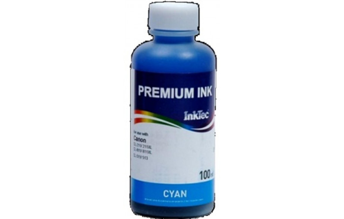 Чернила InkTec Canon C2011-100MC для CL-211/ 811/ 511/ 211XL/ 811XL/ 513C (100мл., Cyan)