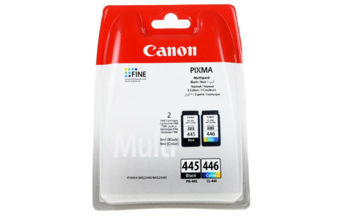 Картридж Canon PG-445/CL-446, многоцветный/черный