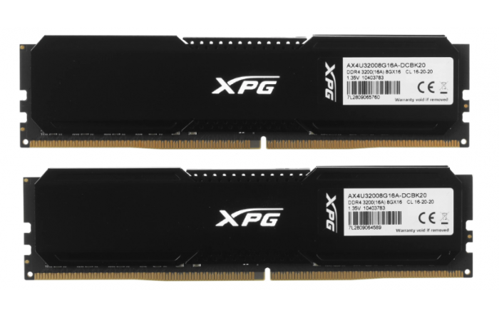 Модуль памяти ADATA XPG GAMMIX D20 [AX4U32008G16A-DCBK20] 16 ГБ