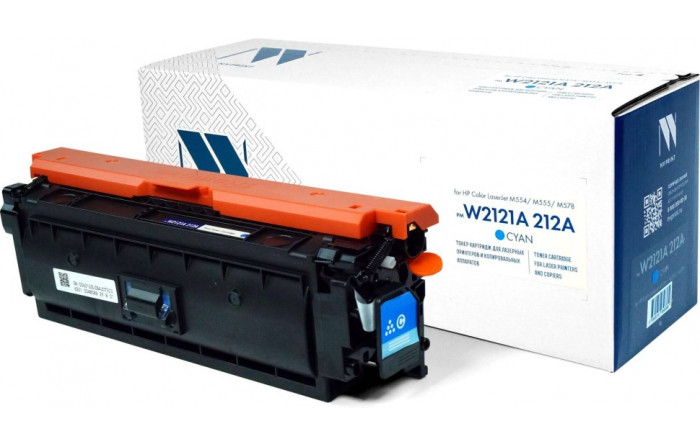 Картридж SuperFine W2121A для HP M554/555/578, 4.5K, Cyan