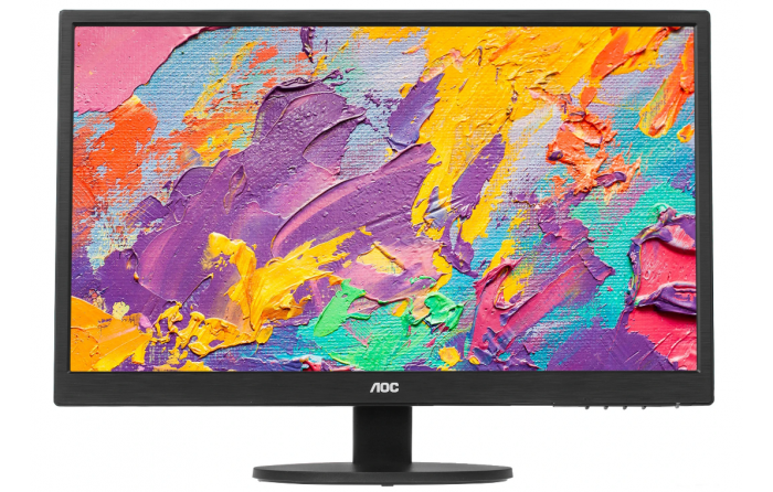 Монитор 23.6" Монитор AOC M2470SWD23 черный,1920x1080 (FullHD)@60 Гц, VA, LED, DVI-D, VGA (D-Sub)