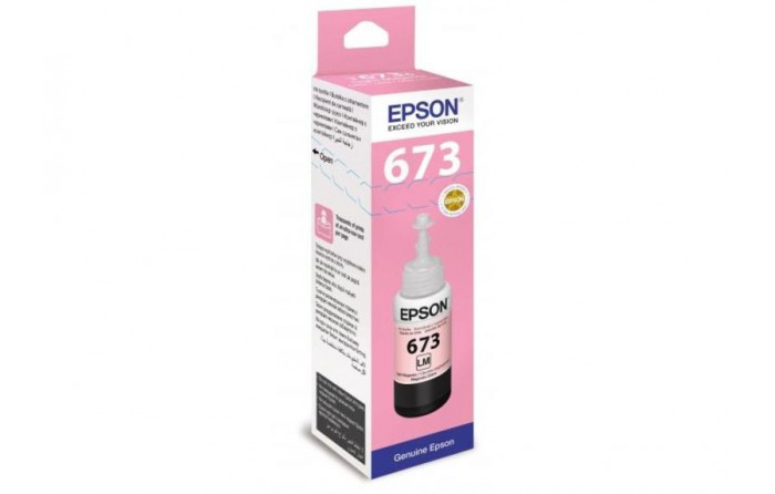 Контейнер с чернилами Epson T67364A  ORIG L800/805 светло-пурпурный (T67364A)