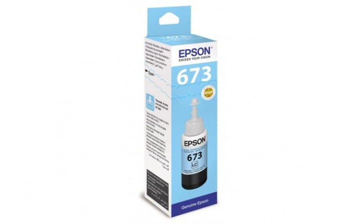 Контейнер с чернилами Epson T67354A  ORIG  L800/805 светло-синий (T67354A/T673598)