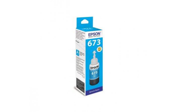 Контейнер с чернилами Epson T67324A  ORIG L800/805 синий (T67324A)