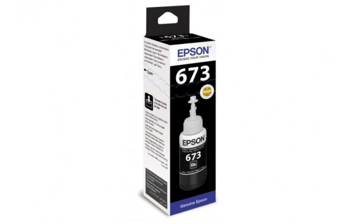 Контейнер с чернилами Epson T67314A ORIG L800/805 черный (T67314A)