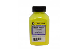Тонер Content для Ricoh Aficio SP C220/240, Y, 90г, банка Тонер Content для Ricoh Aficio SP C220/240, Y, 90г, банка