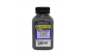 Тонер Content для Ricoh Aficio SP C220/240, Bk, 100г, банка Тонер Content для Ricoh Aficio SP C220/240, Bk, 100г, банка