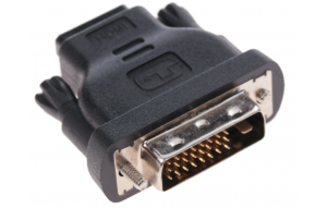 Переходник DVI-D (M) - HDMI (F), DEXP (AHfDmSiBl), черный