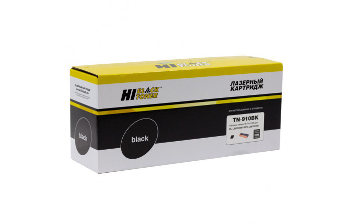 Тонер-картридж Hi-Black (HB-TN-910BK) для Brother HL-L9310CDW/MFC L9570CDW, Bk, 9K