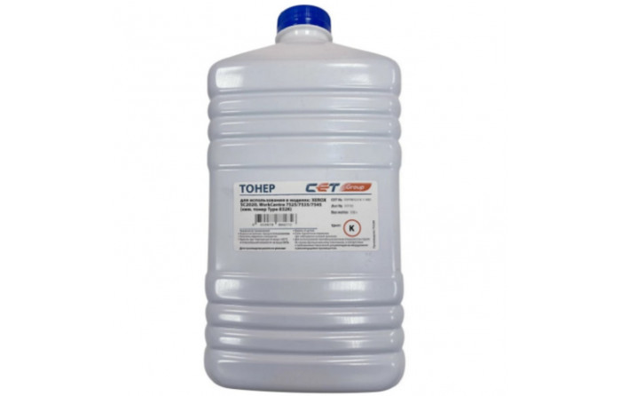 Тонер (Type 832, CPT) для XEROX SC2020, WorkCentre 7525/7535/7545 (Japan) Black, 500г/бут, (унив.),