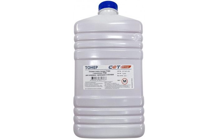 Тонер TF8M + носитель TF8D C-EXV49 для CANON iR ADVANCE C3325i/3330i/3320 (CET) Magenta, 463г/бут, C
