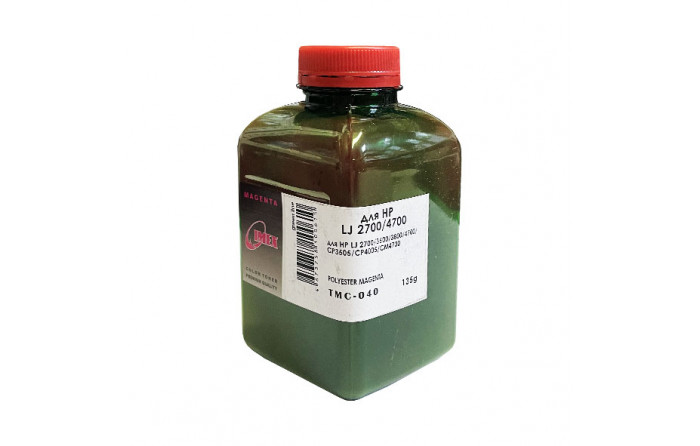 Тонер Imex для HP LJ 1215/1515/1518/1525/2025 ТМС-040, 45гр, Magenta. Green Line