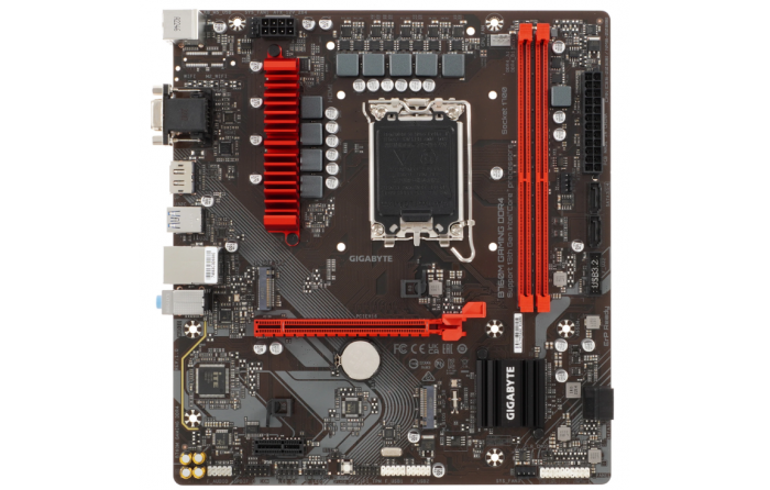 Материнская плата GIGABYTE B760M GAMING DDR4, LGA 1700, Intel B760, mATX, Ret