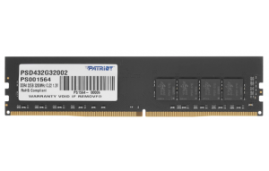 Модуль памяти Patriot Signature [PSD432G32002] DDR4 - 32ГБ 3200МГц, DIMM