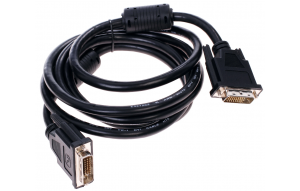 Кабель DVI-D (M) - DVI-D (M), 2m, DEXP