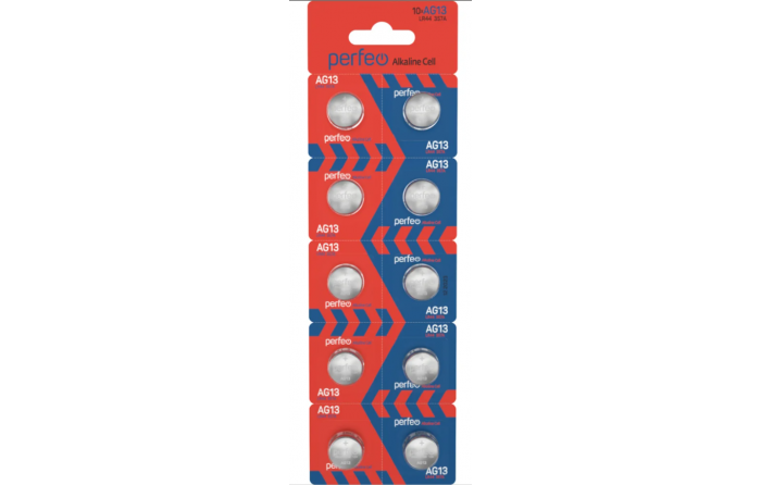 Батарея LR44/AG13 Alkaline Cell 357A (10 шт. в блистере) Camelion