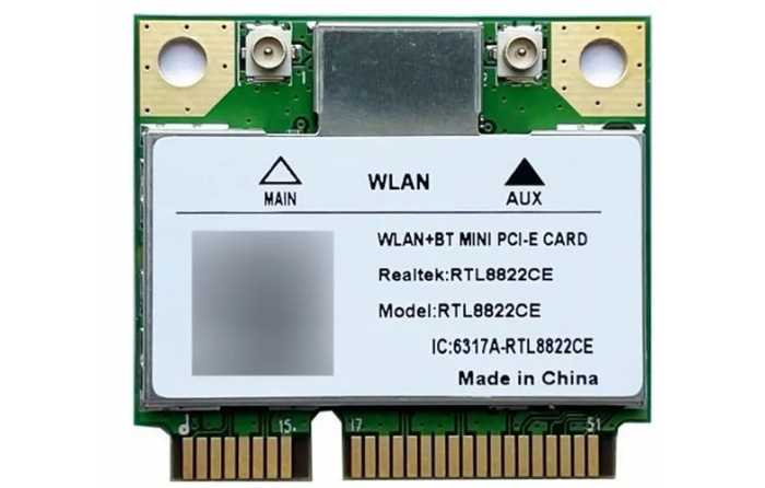 Wi-Fi адаптер + Bluetooth Realtek для ноутбука RTL8822CE