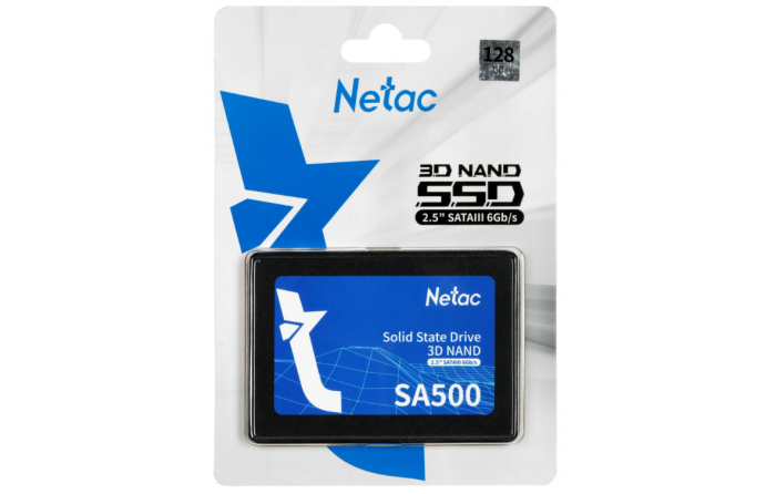 SSD накопитель 128 ГБ 2.5" SATA  Netac SA500