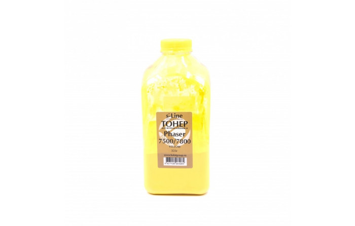 Тонер с девелопером БУЛАТ s-Line для Xerox Phaser 7500/7800 (Yellow, 325г)