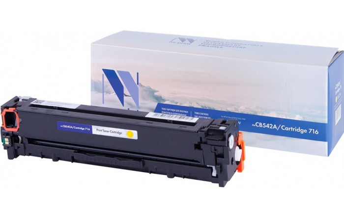 Картридж NV-Print HP CB542A/Cartridge 716, для CLJ 1215/1515 жёлтый 2.2K (NV-Print) (NV-CB542A/716Y)